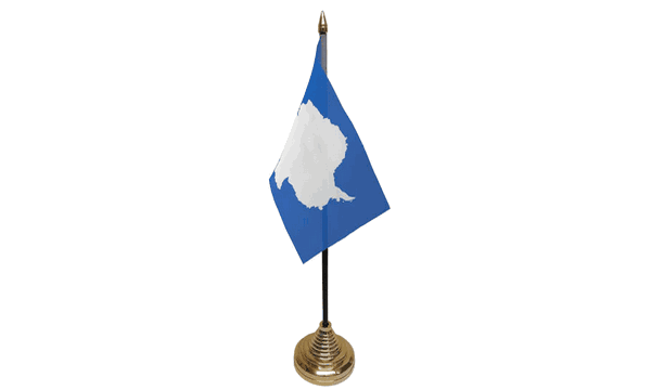 Antarctica Table Flags